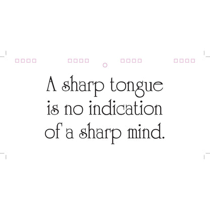 Classic Insults Flip Book - Funny Novelty Gifts