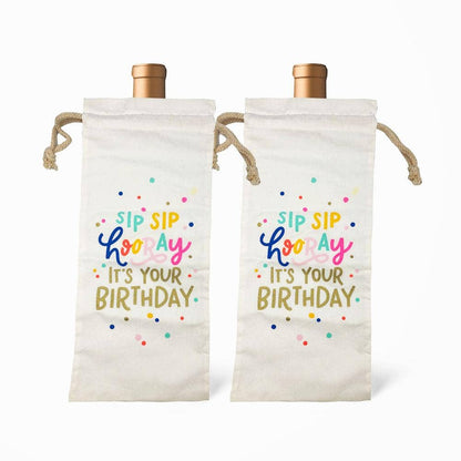 Wine Bottle Bag | Sip Sip Hooray