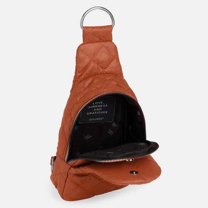 Rhea Puffer Crossbady Purse