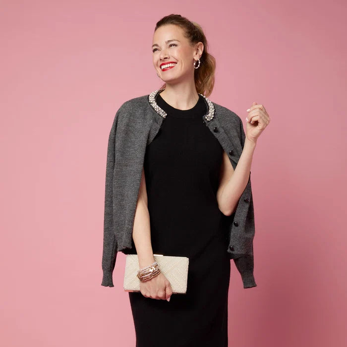 Penelope Pearl Clutch