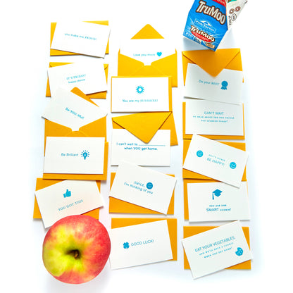 Notas para la lonchera | Emoticards