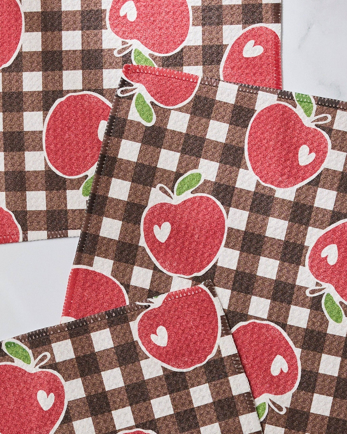 Apple Picking Afternoon Dishcloth Set