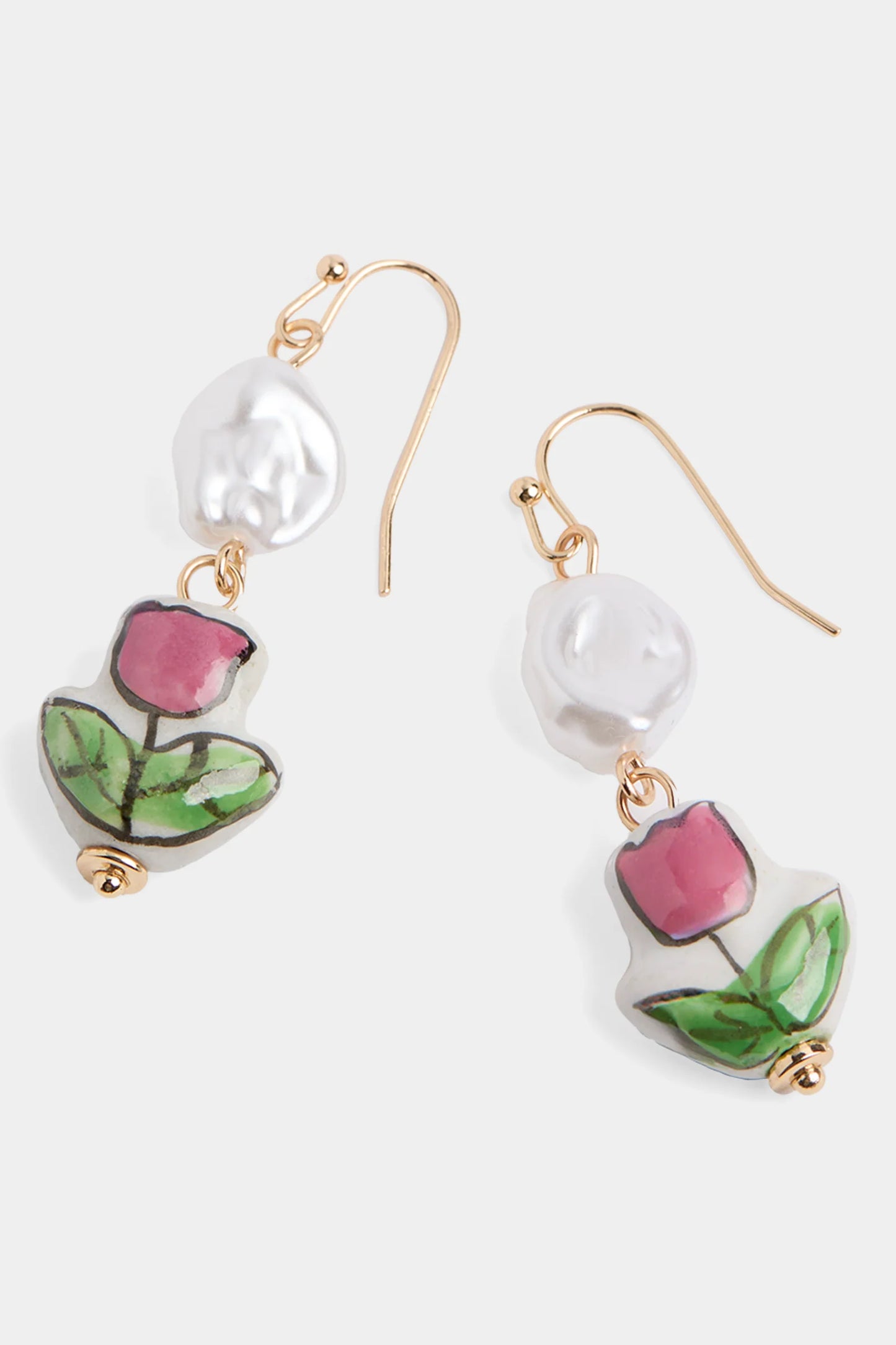 Charming Blossom Earrings - pink