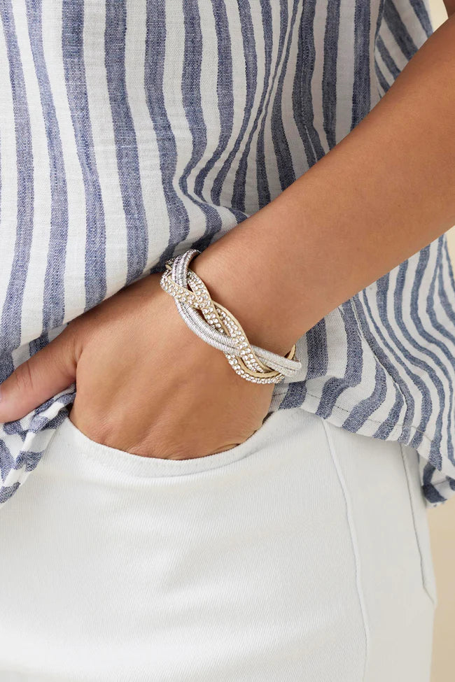 Magnetic Bracelet -silver