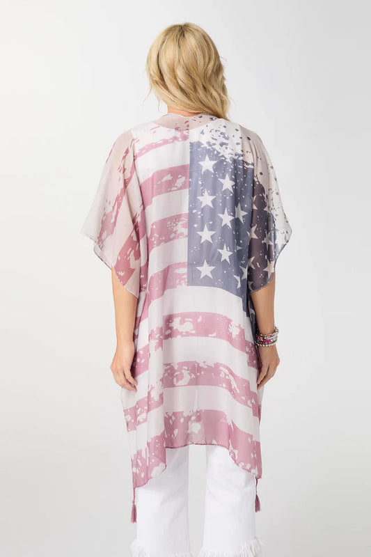 Vintage Style Lightweight Americana Wrap