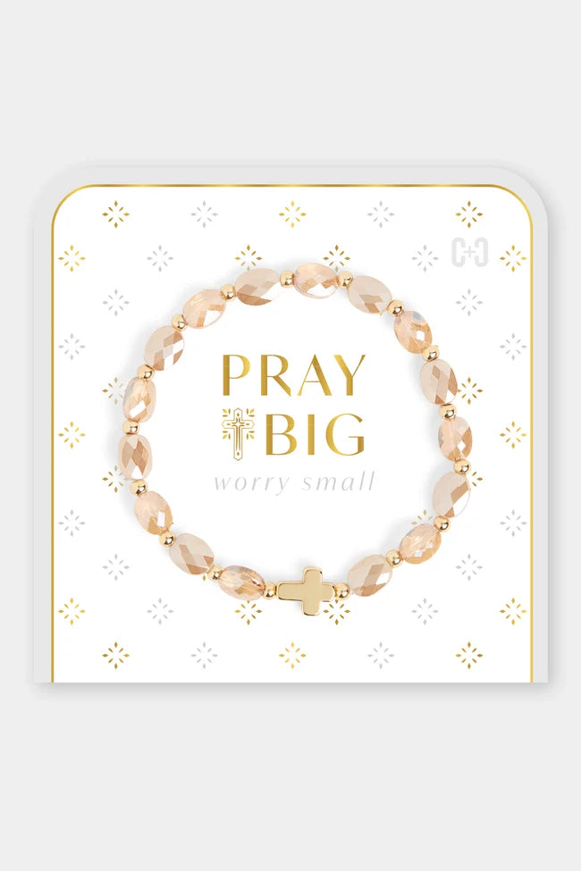 Pray Big, Worry Small Bracelet