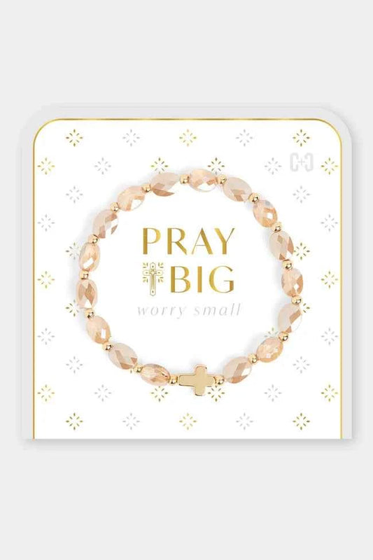 Pray Big, Worry Small Bracelet