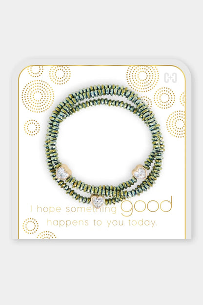 I Hope something Good happens to you Today Bracelet