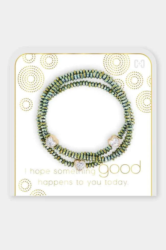 I Hope something Good happens to you Today Bracelet