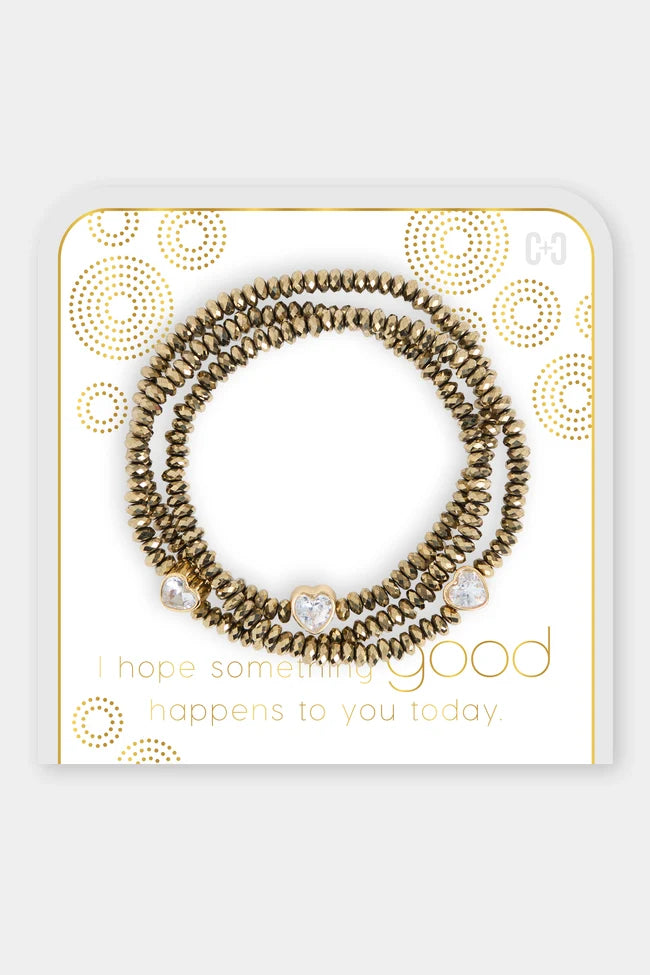 I Hope something Good happens to you Today Bracelet