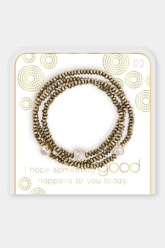 I Hope something Good happens to you Today Bracelet
