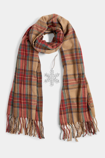 Scarf + Ornament Set