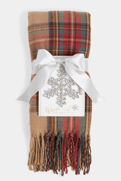 Scarf + Ornament Set
