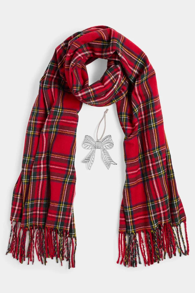 Scarf + Ornament Set