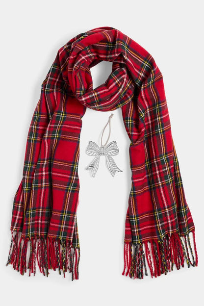 Scarf + Ornament Set
