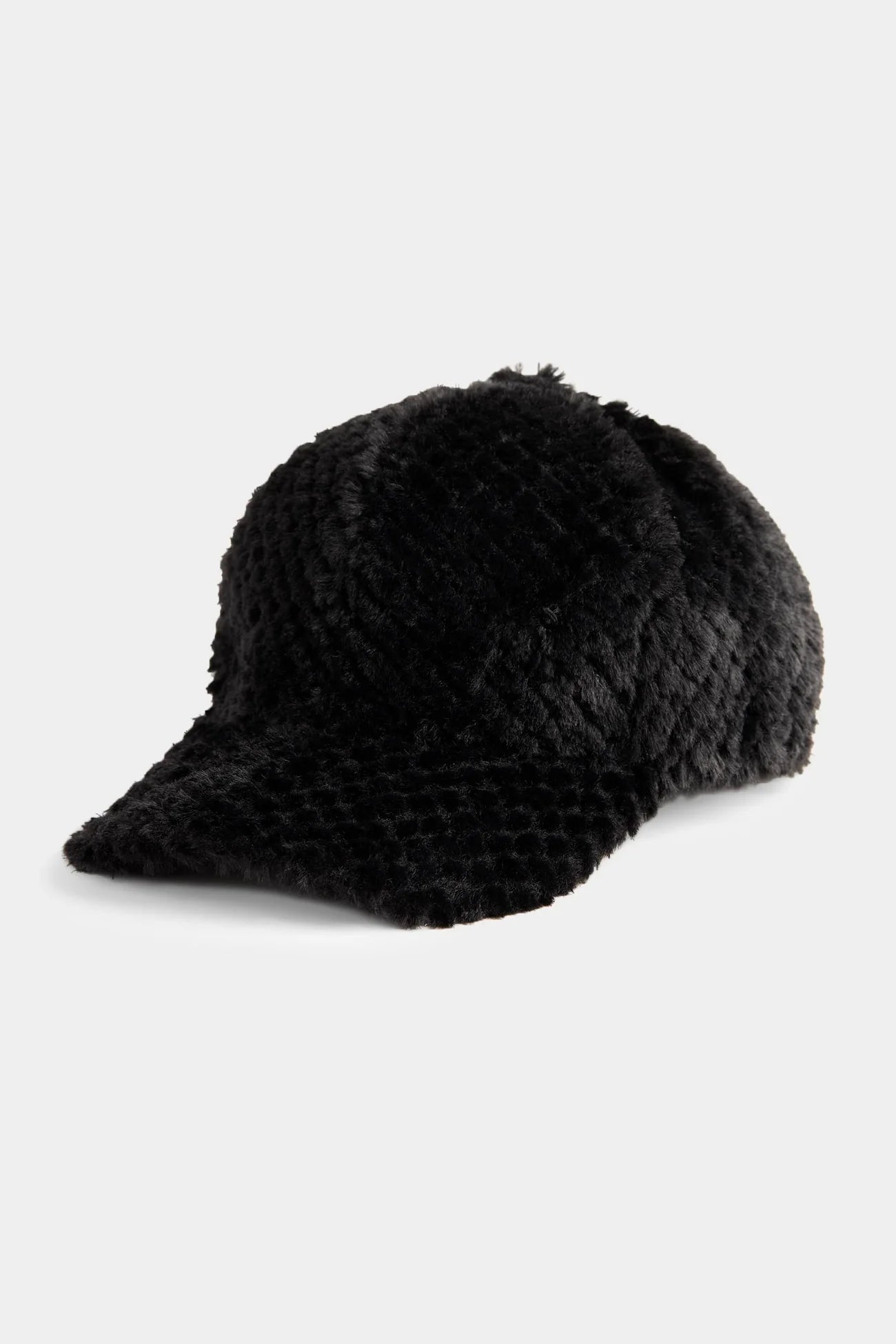 Fuzzy Fashion Baseball Hat