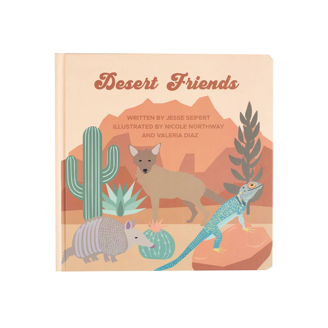 Libro de cartón para bebés del oeste de Desert Friends