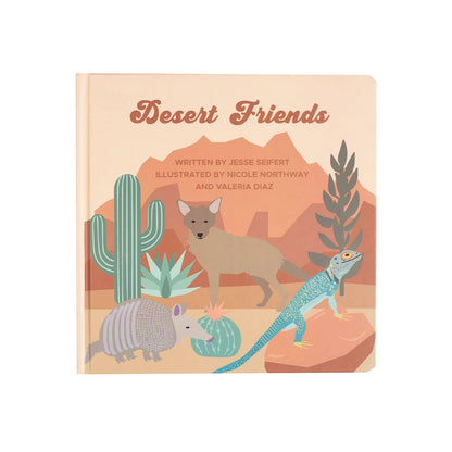 Libro de cartón para bebés del oeste de Desert Friends