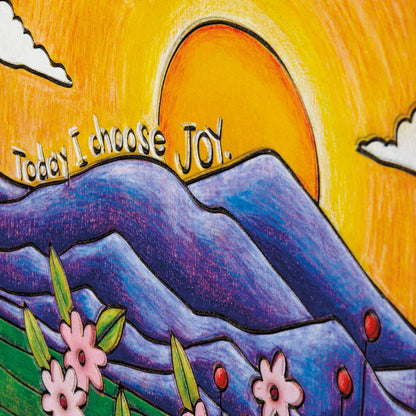 I Choose Joy Box Sign