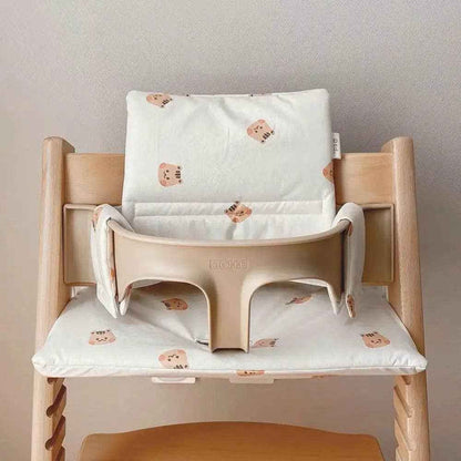 Baby Dining Chair Cushion: Bear