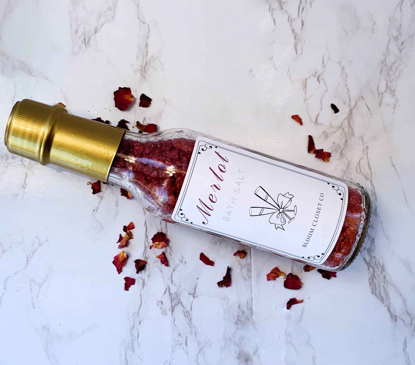 Wine Scented Bath Salts: Champagne
