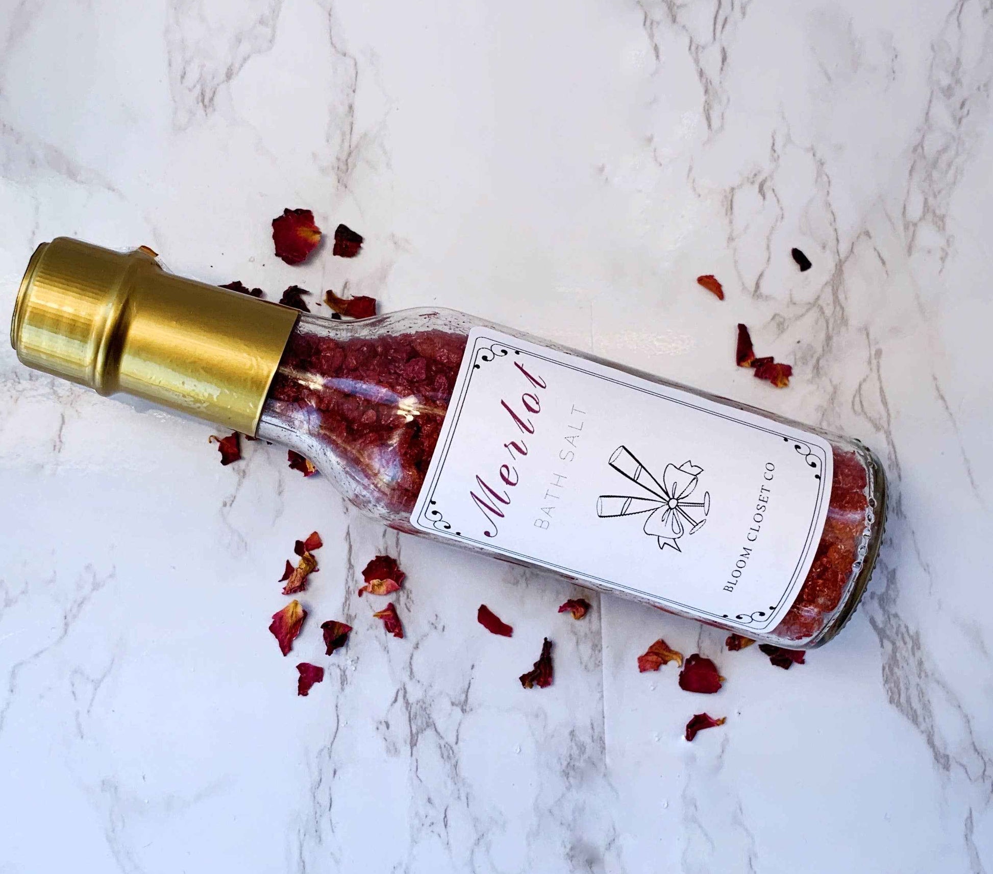 Wine Scented Bath Salts: Champagne