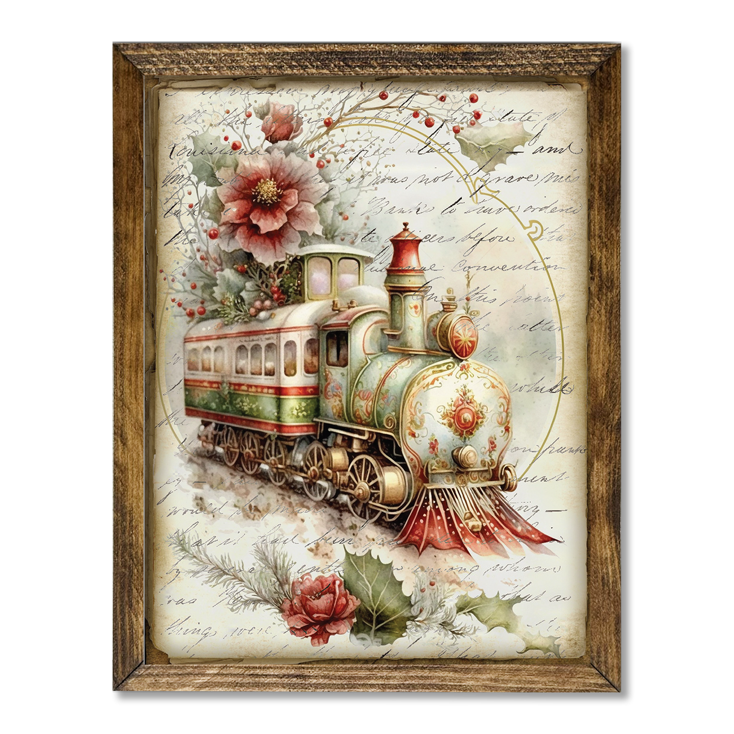 VINTAGE CHRISTMAS TRAIN