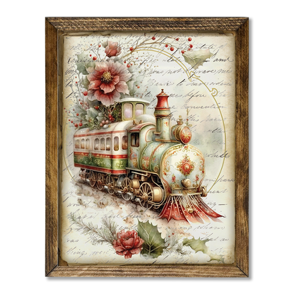 VINTAGE CHRISTMAS TRAIN