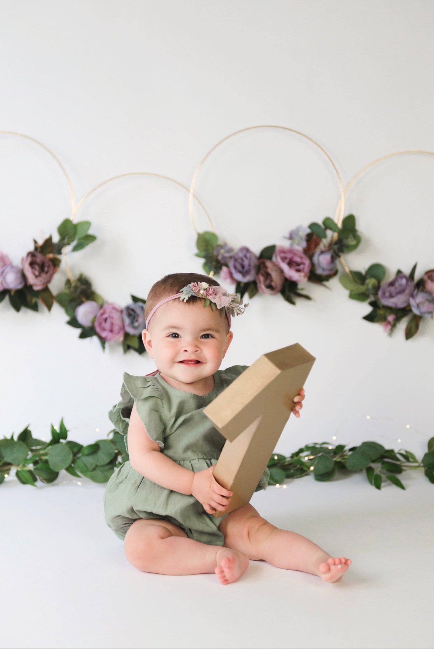 Gabriella Sleeveless Romper 3pc Set