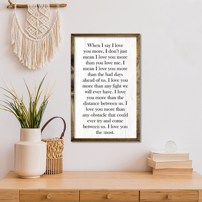 WHEN I SAY I LOVE YOU (WHITE)