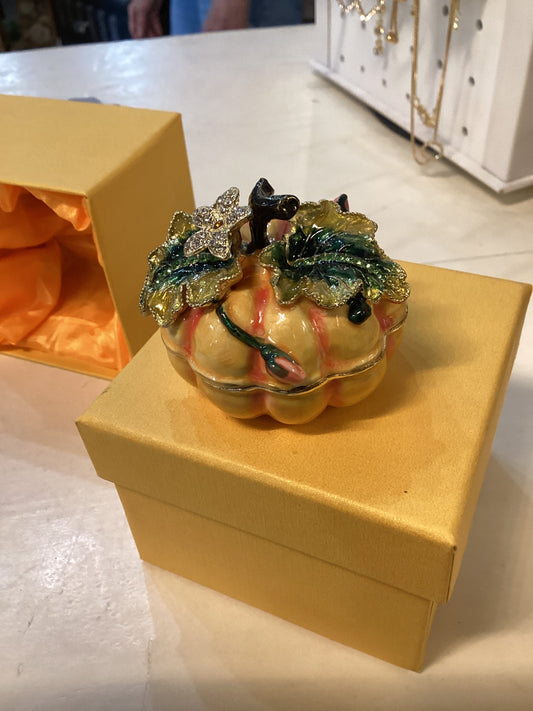 Pumpkin Trinket Box