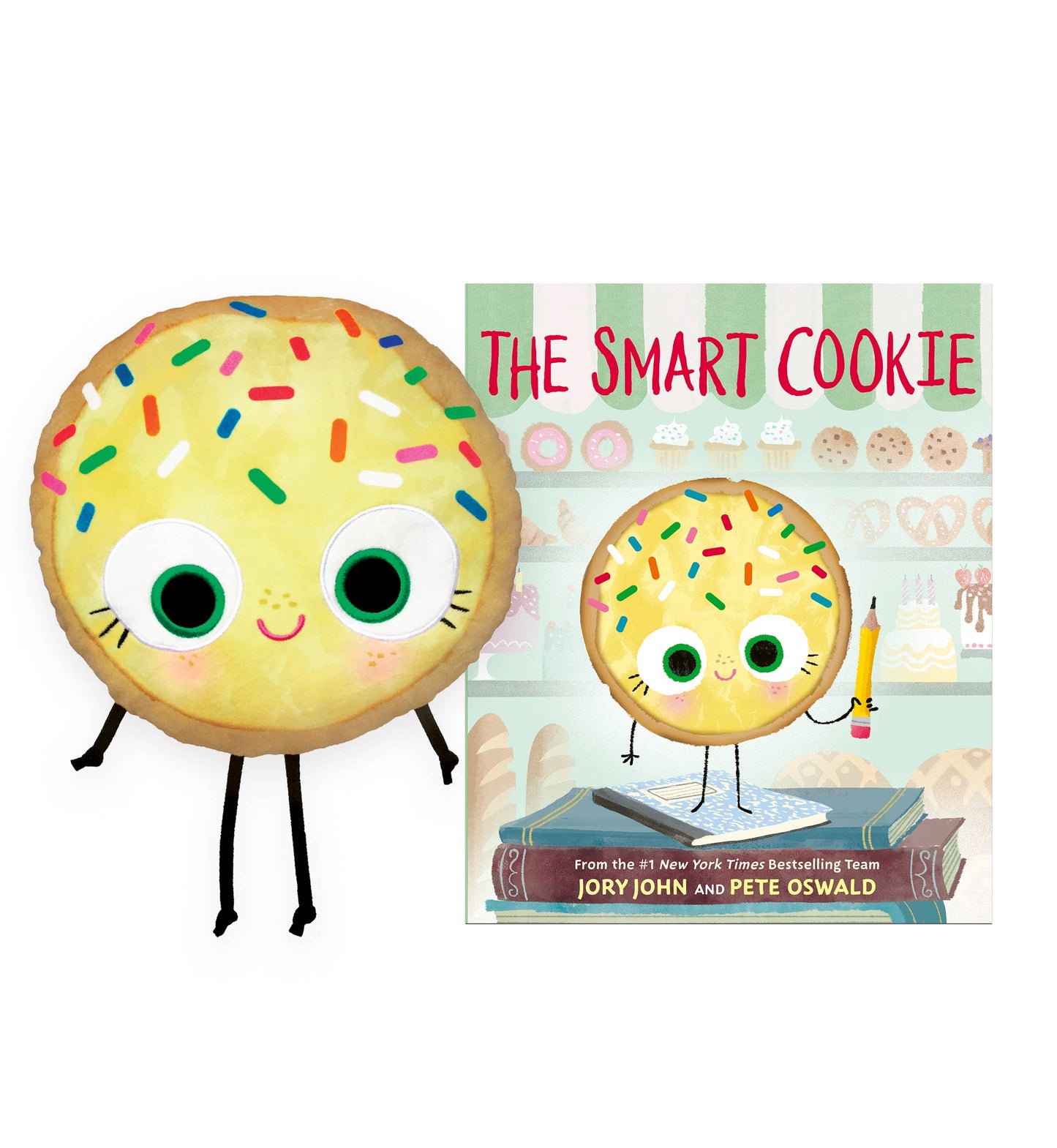 The Smart Cookie Plush with hardcover book SOLD SEPARATELY