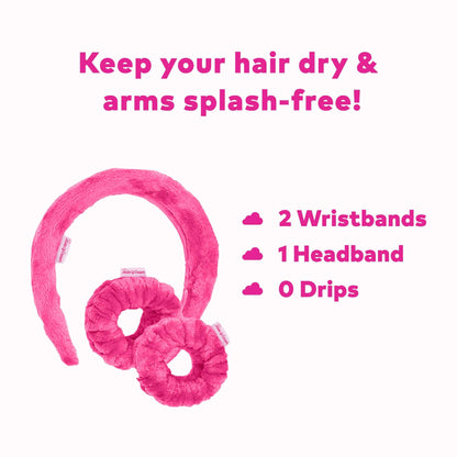 The Original MakeUp Eraser - Drip Eraser Spa Gift Set | Pink