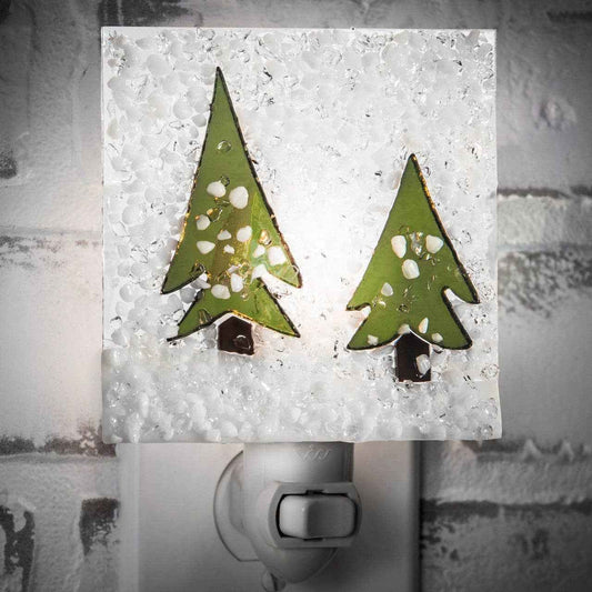 Stained Glass Vintage Christmas Tree Nightlight
