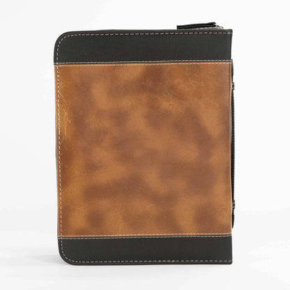 Divinity Boutique - Bible Cover: Brown & Black Take Delight