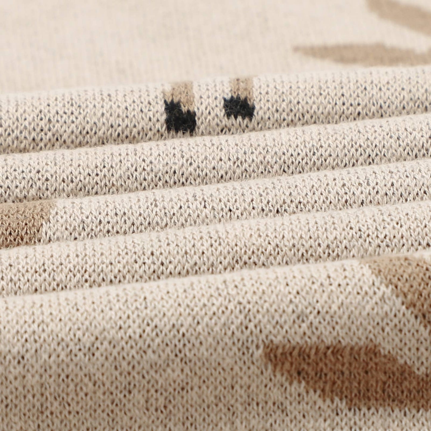 Receiving Swaddle Baby Blanket - Deer: Taupe