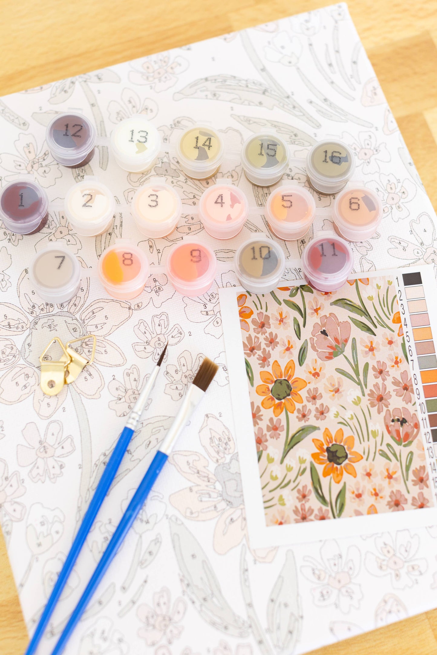 Elyse Breanne Design - Sunny Poppies Paint By Number Kit