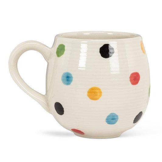 Colourful Dot Ball Mug-16oz)