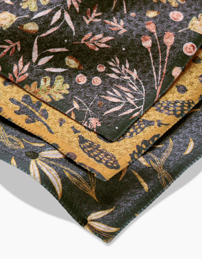Autumn Harvest Dish Cloth Set