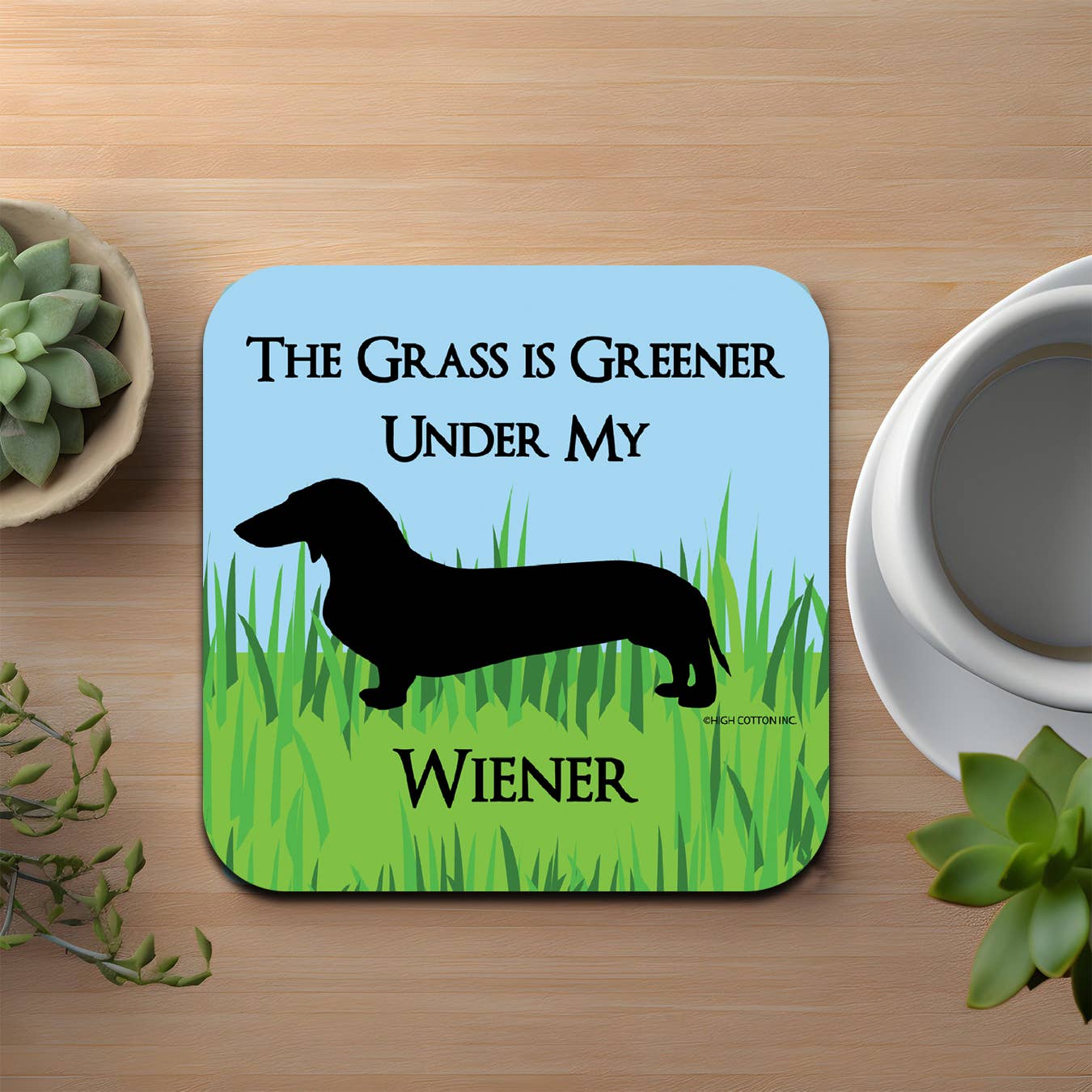 Grass Is Greener Coaster