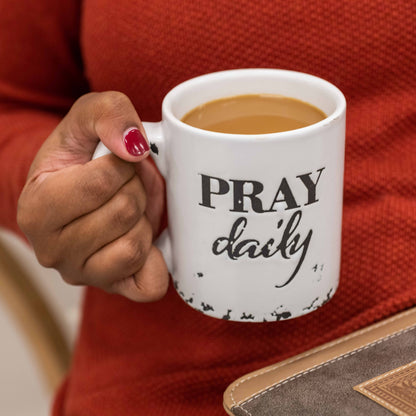 Divinity Boutique - Prayer Program Pray Daily Mug