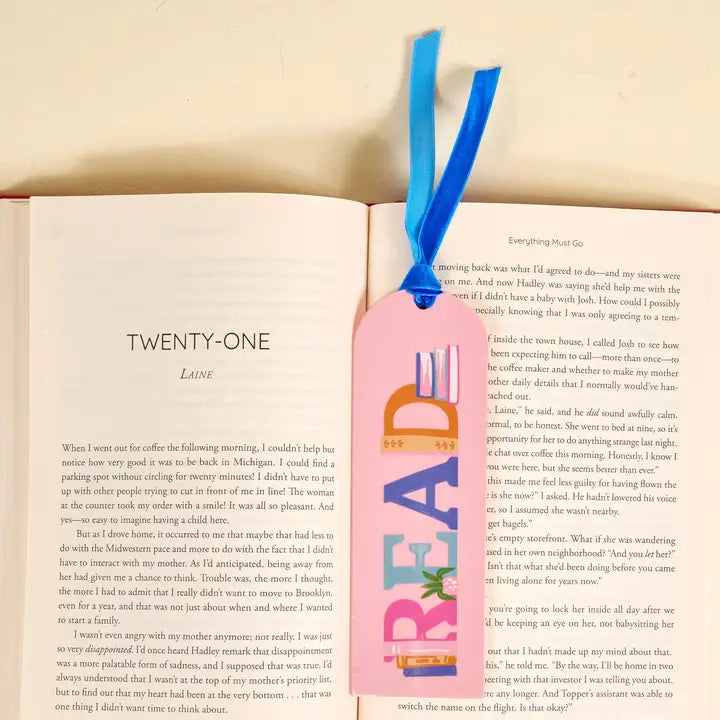 Acrylic Bookmark–Read