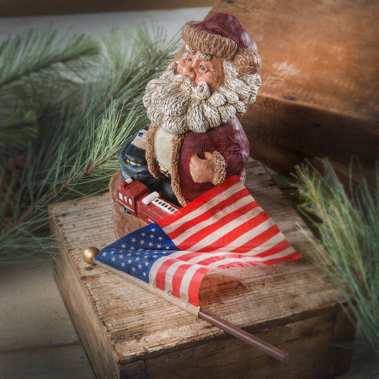Patriotic Santa