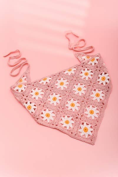 FLOWER HAIR SCARF HAIR BAND