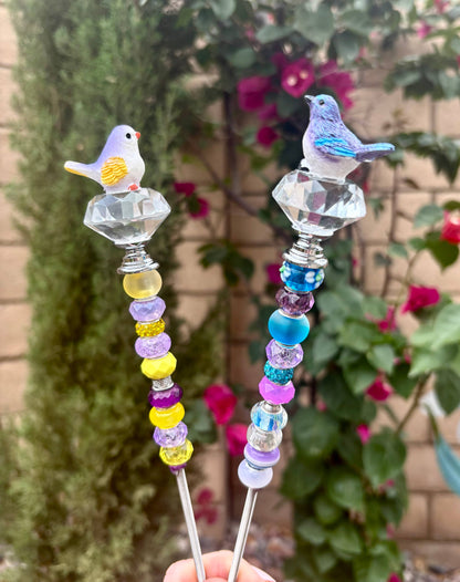 Small Bird Garden and Plant Stake -Assorted -Sold separately