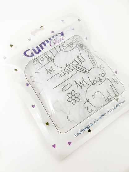 Reusable Silicone Coloring Placemats - Gift for Kids