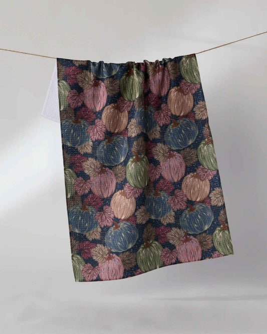 Harvest Moon Tea Towel