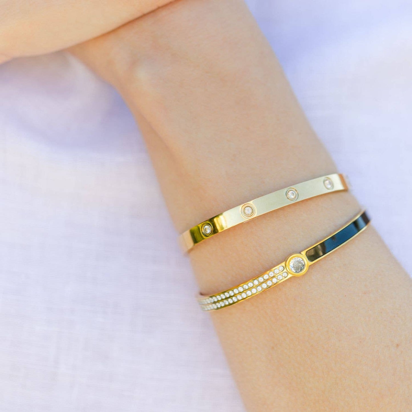 Pulsera Splendid Iris - Sparkle Sophistication