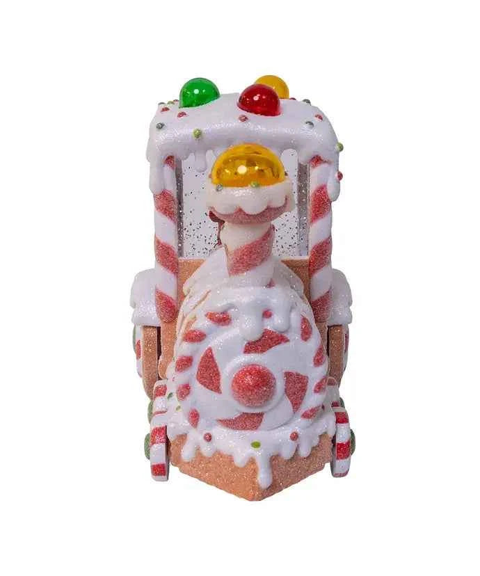 7.5" BO USB LED Santa Train+Spin Water