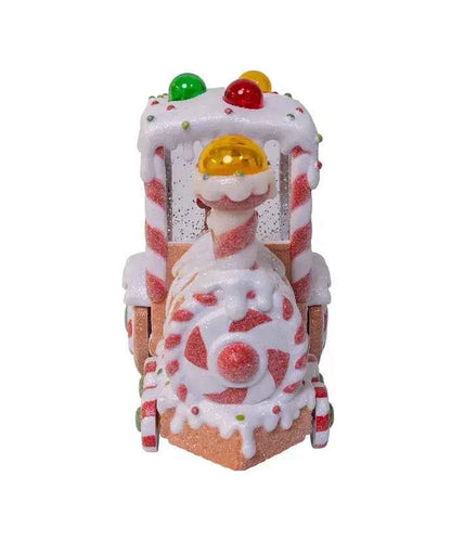7.5" BO USB LED Santa Train+Spin Water